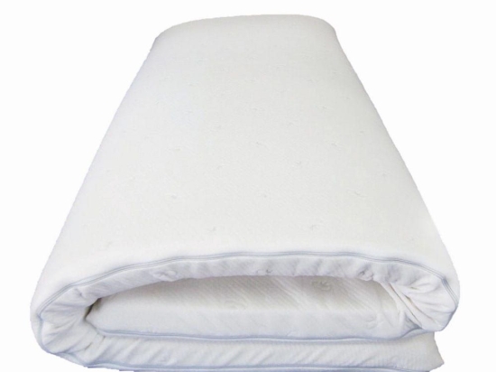 Ανώστρωμα Memory Foam White Anna Riska Υπέρδιπλo 180x200cm