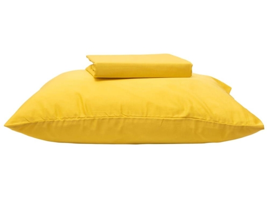 Σεντόνια Fashion 4 Με Λάστιχο (Σετ 4τμχ) Yellow Anna Riska Υπέρδιπλo 160x245cm 100% Βαμβακοσατέν