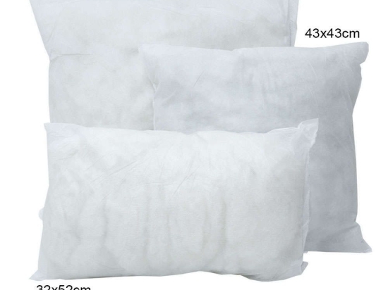 Μαξιλάρι Γεμίσματος White Viopros 32x52 Βαμβάκι-Πολυέστερ