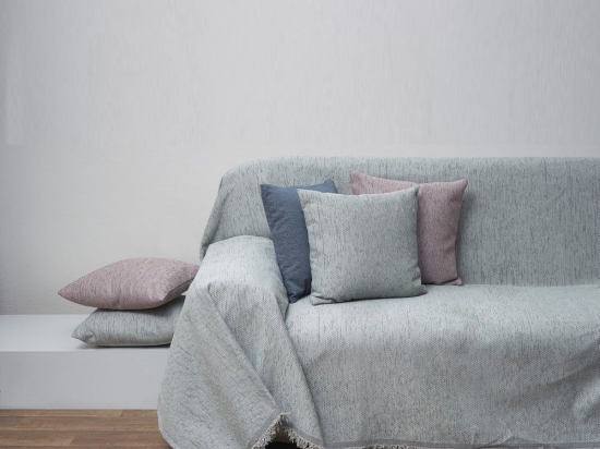 Ριχτάρι 2100 Μέντα Viopros Τριθέσιο 180x280cm Chenille