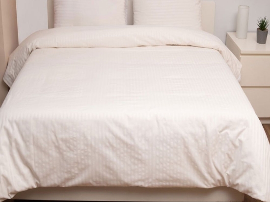 Σεντόνια 850 (Σετ 4τμχ) Ecru Viopros Υπέρδιπλo 235x270cm Βαμβάκι-Πολυέστερ