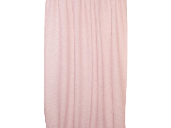 Κουρτίνα 9290 Με Τρέσα Blush Pink Viopros 280x270cm Πολυέστερ
