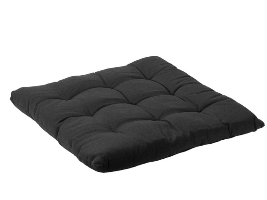 Μαξιλάρι Καρέκλας 583 26-Black Viopros 40Χ40 100% Βαμβάκι
