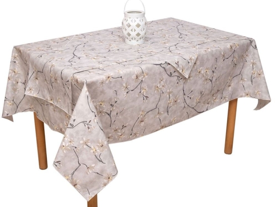 Τραπεζομάντηλο Αλέκιαστο Κάμι Linen Viopros 140X180 Βαμβάκι-Πολυέστερ
