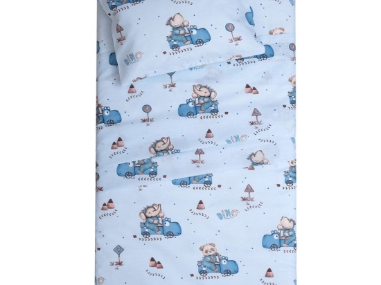 Κουβερλί Βρεφικό Σαμ Ciel Viopros 120x160cm 100% Βαμβάκι