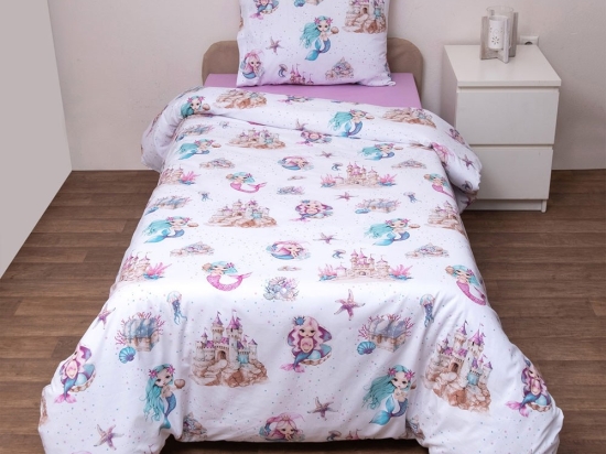 Σεντόνια Βρεφικά Ηρώ (Σετ 2τμχ) White-Pink Viopros Λίκνου 80x100cm 100% Βαμβάκι