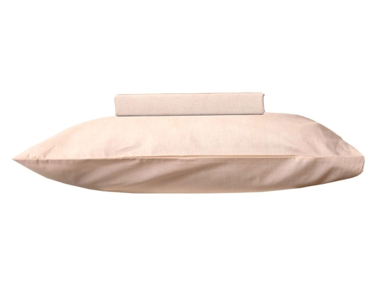Παπλωματοθήκη Βρεφική 950 (Σετ 2τμχ) Beige Viopros 120x160cm 100% Βαμβάκι
