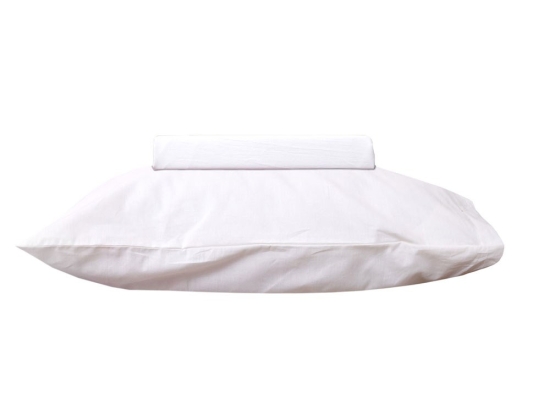 Παπλωματοθήκη Βρεφική 950 (Σετ 2τμχ) White Viopros 120x160cm 100% Βαμβάκι