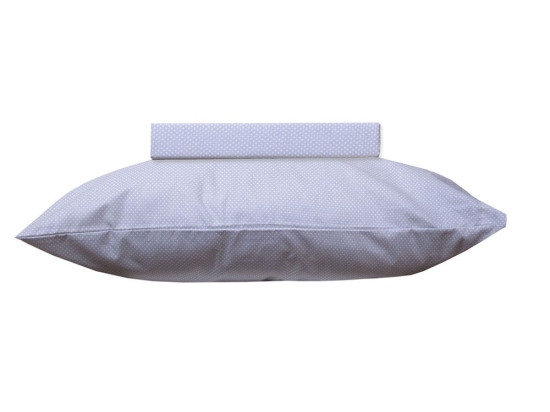 Σεντόνια Βρεφικά 951 (Σετ 3τμχ) Grey Viopros Κούνιας 120x160cm 100% Βαμβάκι