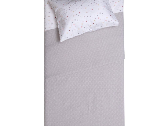 Κουβέρτα Βρεφική Δήλος Linen Viopros Κούνιας 110x155cm Βαμβάκι-Πολυέστερ