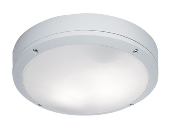 Φωτιστικό Οροφής - Πλαφονιέρα Round Leros 4049201 White Viokef Αλουμίνιο