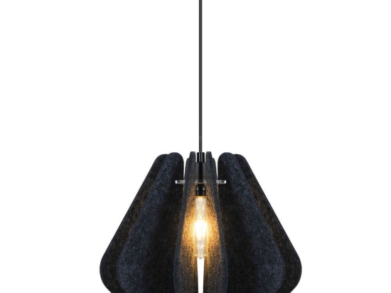 Φωτιστικό Οροφής Barano 4306101 39x150cm 1xE27 40W Anthracite Viokef