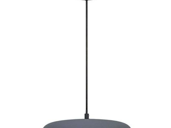 Φωτιστικό Οροφής Logan 4306501 30x150cm Led 980lm 11W 3000K Grey-Black Viokef