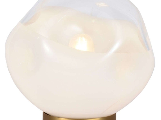 Φωτιστικό Επιτραπέζιο Vana 4313800 26x37,5cm 1xE27 40W White-Gold Viokef