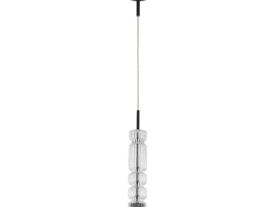 Φωτιστικό Οροφής Κρεμαστό Nikita 4318900 GU10 LED 1xMax 25W 8x150cm Clear Viokef