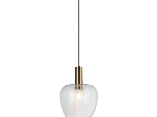 Φωτιστικό Οροφής Κρεμαστό Oliver 4322800 E27 LED 1xMax 40W 25x189cm Clear Viokef
