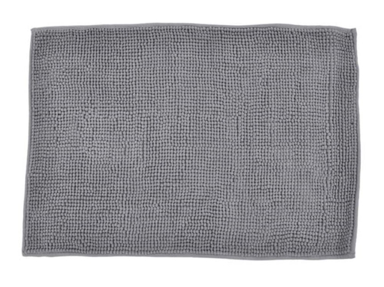 Πατάκι Μπάνιου 798568 80x50cm Grey Ankor 50 X 80 Πολυέστερ