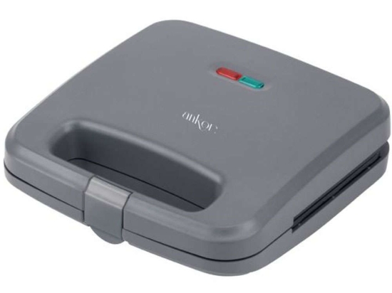 Τοστιέρα 2 Θέσεων 826339 24x23x7,5cm 750W Grey Ankor