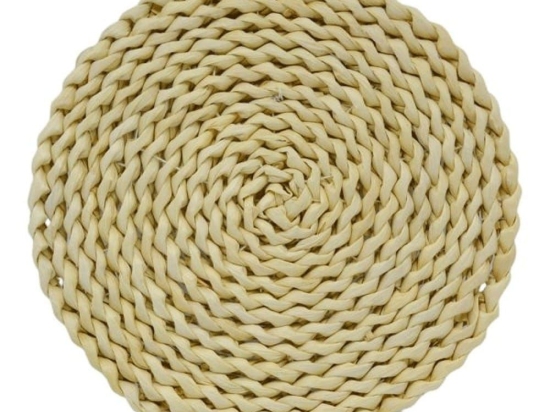 Σουπλά Ψάθινο 826476 25x1cm Natural Ankor Ψάθα
