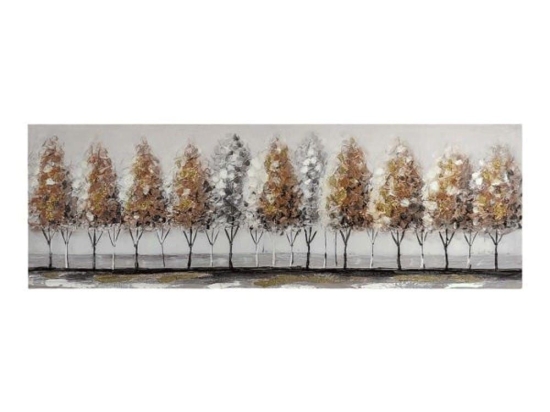 Πίνακας Καμβάς Δέντρο 832552 120x60cm Multi Ankor Οριζόντιοι Καμβάς