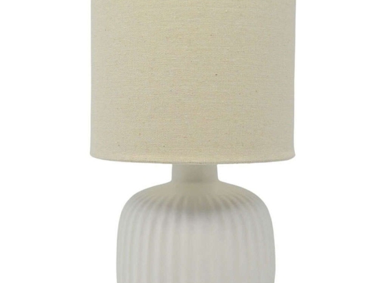 Φωτιστικό Επιτραπέζιο 834167 16x16x27cm E14 40W White-Beige Ankor