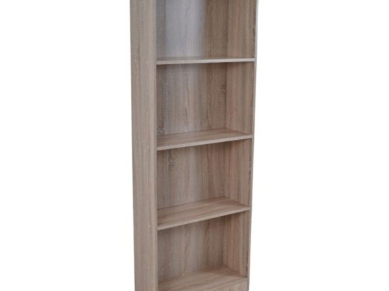 Ραφιέρα Με 4 Ράφια 834303 60x24x170cm Natural Ankor