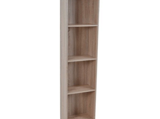 Ραφιέρα Με 4 Ράφια 834310 40x24x170cm Natural Ankor