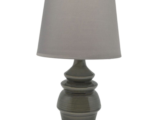 Φωτιστικό Επιτραπέζιο 838219 22x9x34cm Ε14 40W Grey Ankor