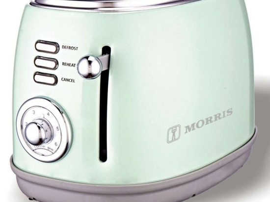 Φρυγανιέρα Retro R20815TSG 24x16x19cm 850W Light Green Morris