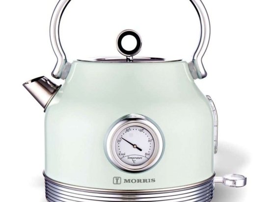 Βραστήρας Retro R20811WKG 20x20x25cm 1,7lt 2200W Light Green Morris Ανοξείδωτο Ατσάλι