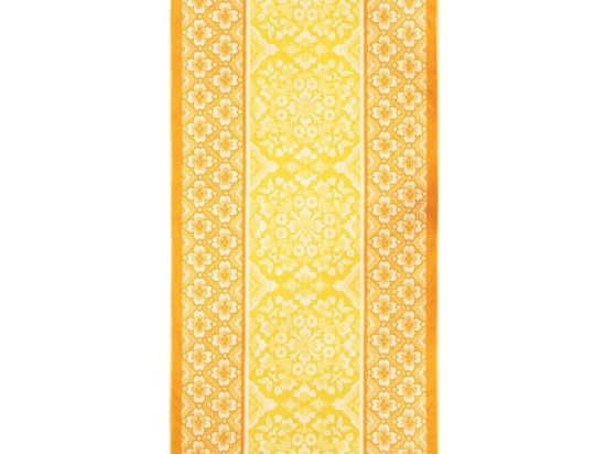 Πετσέτα Θαλάσσης Posillipo Yellow Bassetti Θαλάσσης 90x180cm 100% Βαμβάκι