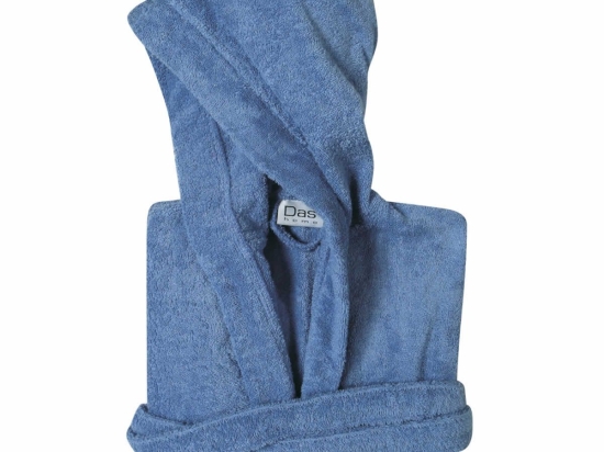 Μπουρνούζι Παιδικό 1450 8-10 ετών Casual Blue Das Baby