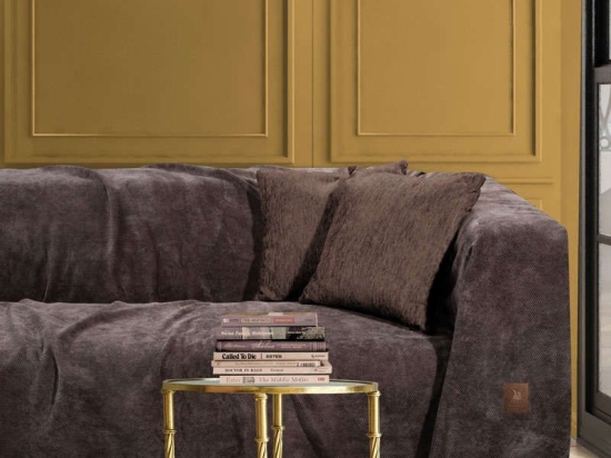 Ριχτάρι 2736 Brown Greenwich Polo Club Τριθέσιο 180x300cm Chenille
