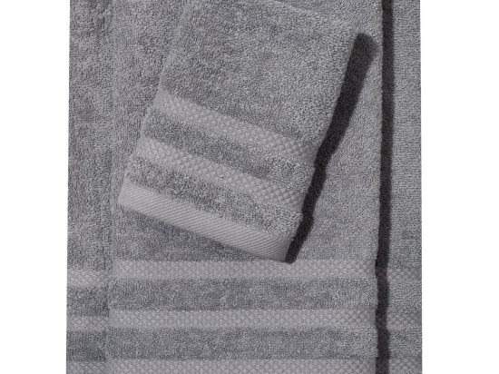 Πετσέτα 1233 Happy Grey Das Home Χεριών 30x50cm 100% Βαμβάκι