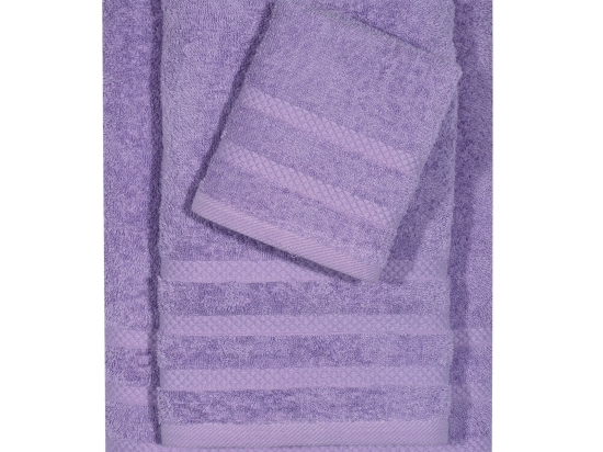 Πετσέτα 1235 Happy Purple Das Home Χεριών 30x50cm 100% Βαμβάκι