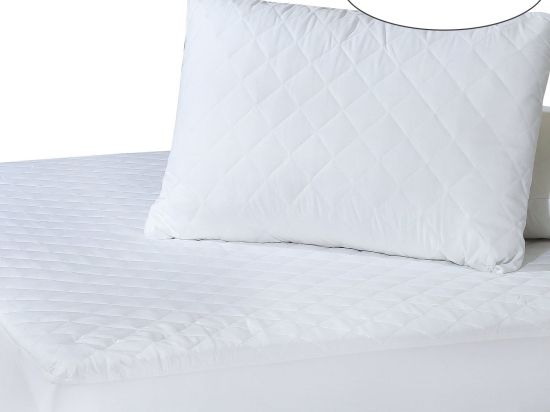Επίστρωμα Καπιτονέ 1088 White Das Home Ημίδιπλο 120x235cm 100% Βαμβάκι