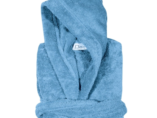 Μπουρνούζι 1466 Casual Light Blue Das Home