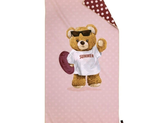 Πετσέτα Θαλάσσης Παιδική 3878 Nude-Pink Greenwich Polo Club Θαλάσσης 70x140cm Microfiber