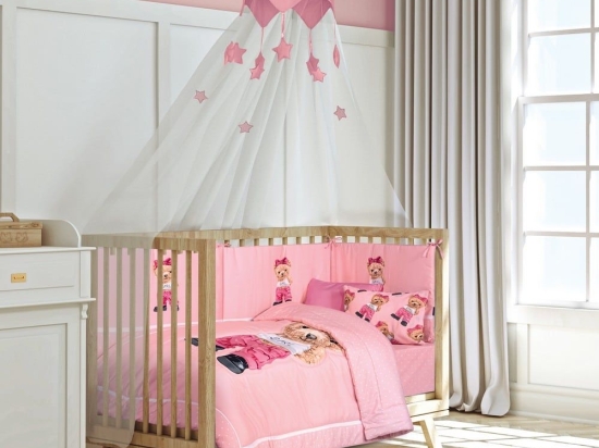 Πάντα Κούνιας 8839 Pink-Beige Greenwich Polo Club 45x195cm Microfiber