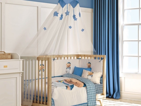 Πάντα Κούνιας 8842 Blue-Beige Greenwich Polo Club 45x195cm Microfiber