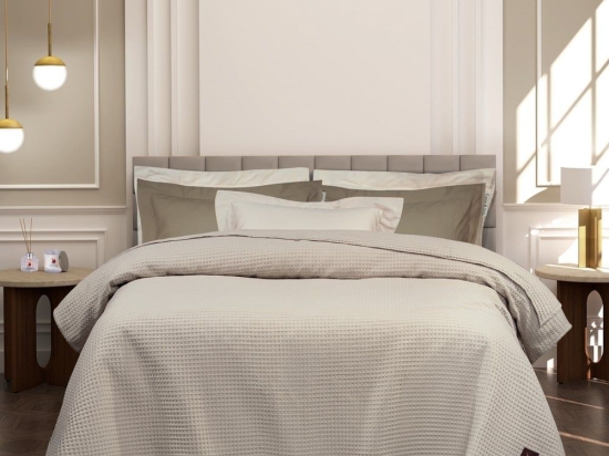Κουβέρτα 3454 Πικέ Spaghi Greenwich Polo Club Μονό 160x240cm 100% Βαμβάκι