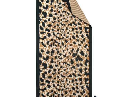 Πετσέτα Θαλάσσης 3910 Black-Ocher Greenwich Polo Club Θαλάσσης 80x170cm Microfiber