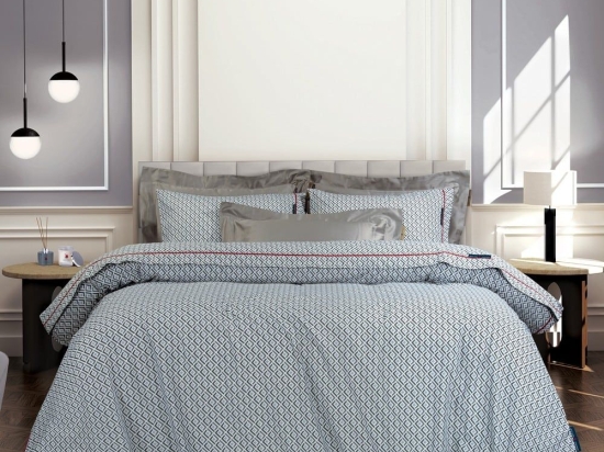 Σεντόνια 2188 (Σετ 4τμχ) Grey Greenwich Polo Club Υπέρδιπλo 240x260cm Βαμβάκι-Πολυέστερ