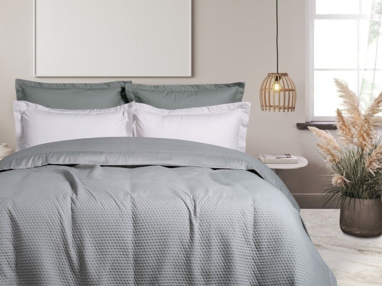 Κουβερλί 9635 Happy Grey Das Home Μονό 160x240cm Microfiber