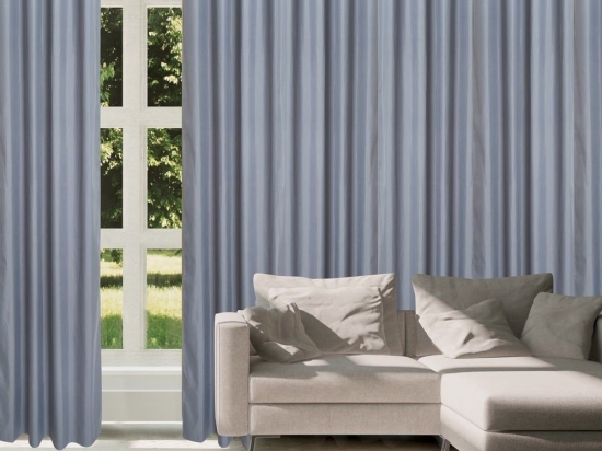 Κουρτίνα 2254 Με Τρουκς Spaghi Das Home 140X270cm Πολυέστερ