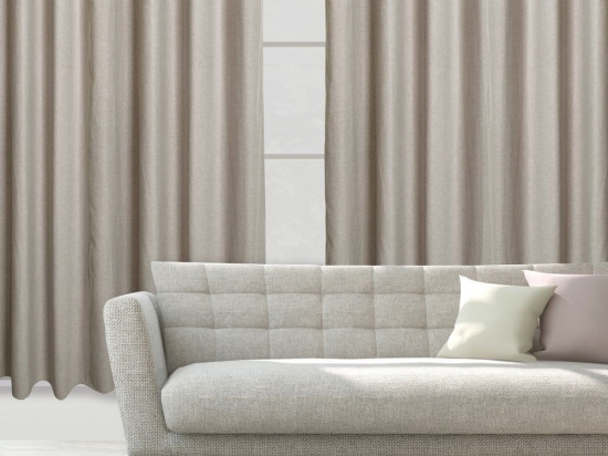 Κουρτίνα 2258 Με Τρουκς Spaghi Das Home 140X270cm Πολυέστερ