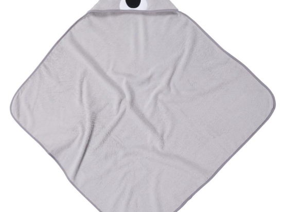 Κάπα Βρεφική 4889 Smile Embroidery Grey Das Home