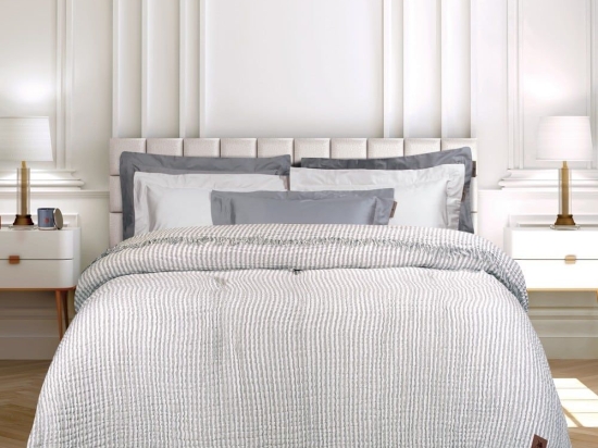 Κουβέρτα 3467 Muslin Grey Greenwich Polo Club Υπέρδιπλo 220x240cm 100% Βαμβάκι