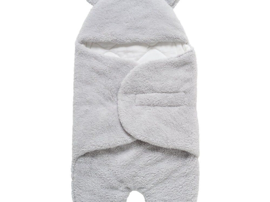 Υπνόσακος Βρεφικός 4911 Fleece Grey Das Home 0-1 ετών 80x85cm Βαμβάκι-Πολυέστερ