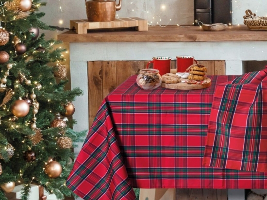 Runner Χριστουγεννιάτικο 0769 Red-Green Das Home 45Χ140